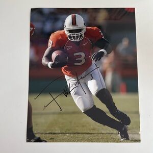 Frank Gore Signed Photo 8x10